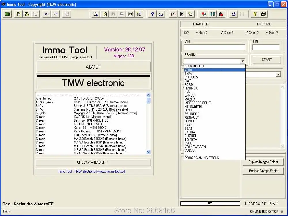 Immo Tool V26.12.2007 + неограниченная установка генератора ключей видео|immo tool|tool tool |