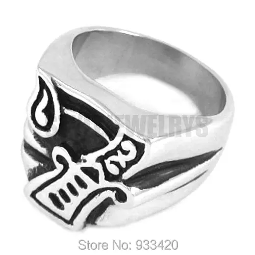 Бесплатная доставка! Кольцо из нержавеющей стали 7 дюймов | Украшения и