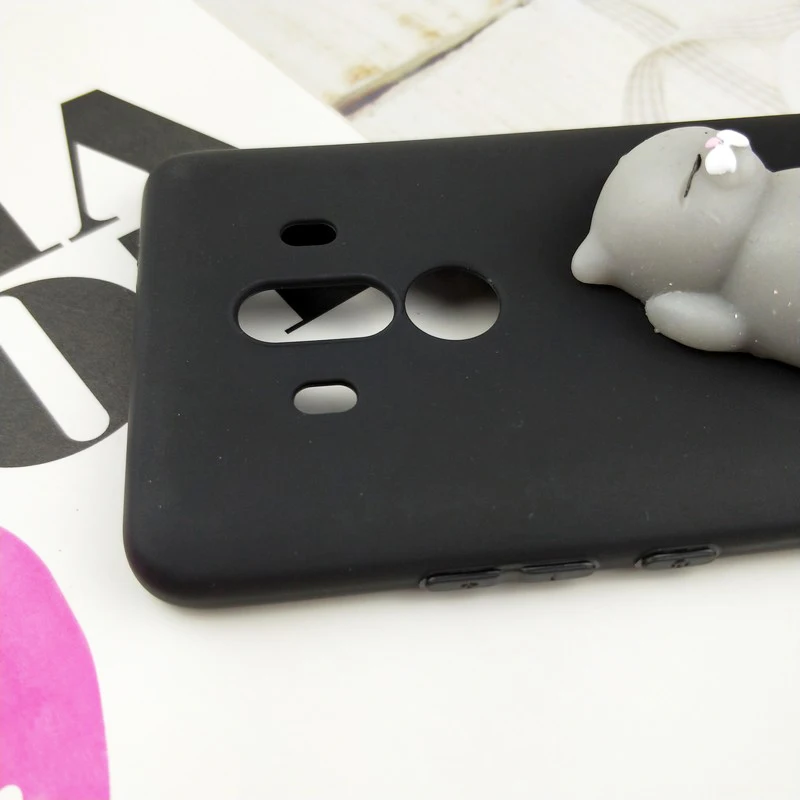 3D мультфильм мягкими чехол для Huawei Коврики 10 Pro Забавные милые ног ТПУ мягкий