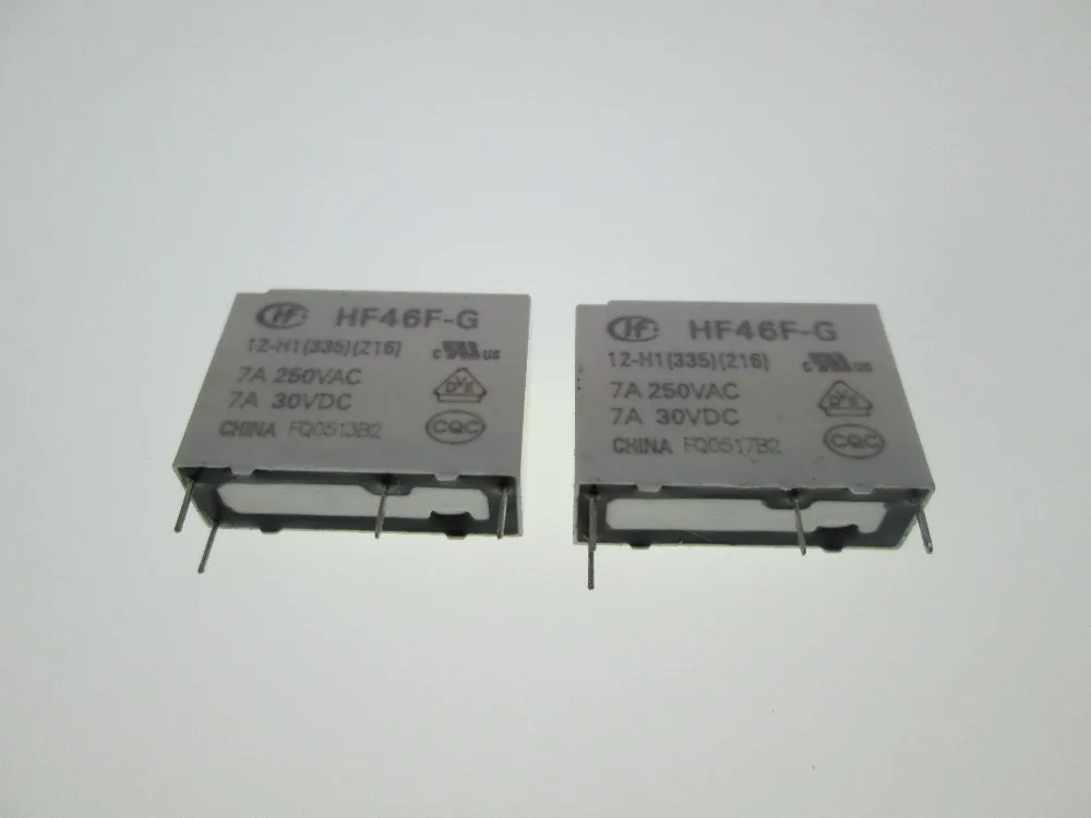 Реле HF46F G 12 H1 HF46FG12H1 HF46FG 12H1 12VDC DC12V 12V 50 шт./лот|Реле| |