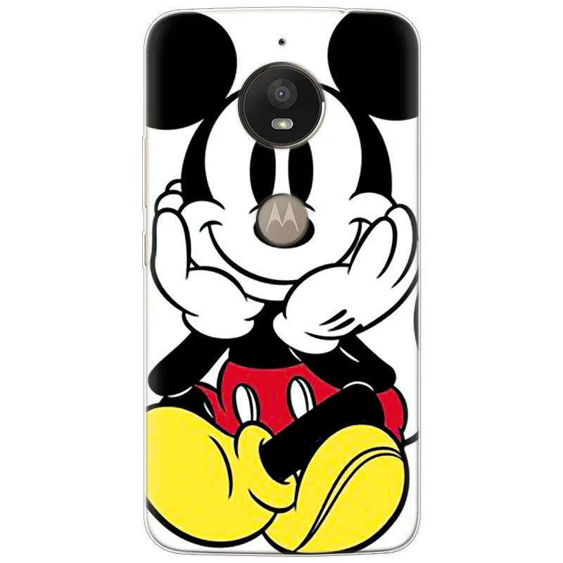 Милые Мультяшные Чехлы для Motorola Moto E5 C X4 Z Z2 Z3 G4 G6 Go E4 G5 G5S Play Plus G3 One Case Cover силиконовый чехол из ТПУ с принтом
