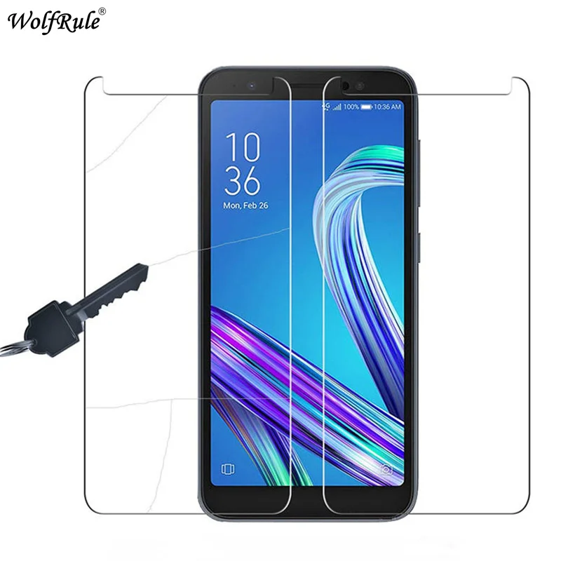 2 шт для телефона пленка Asus ZenFone Live (L1) ZA550KL защита экрана закаленное стекло