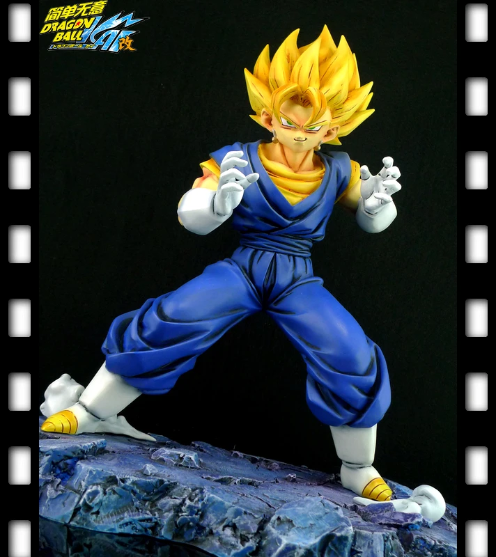 В наличии БЕСПЛАТНАЯ EMS аниме Dragon Ball Z GK Супер Саян Гоку резиновая фигурка героя