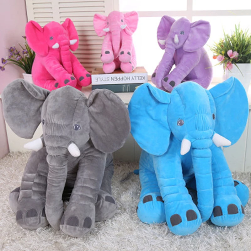 Игрушка плюшевая в виде слона 40 см 1 шт.|stuffed doll|plush toyspillow plush |