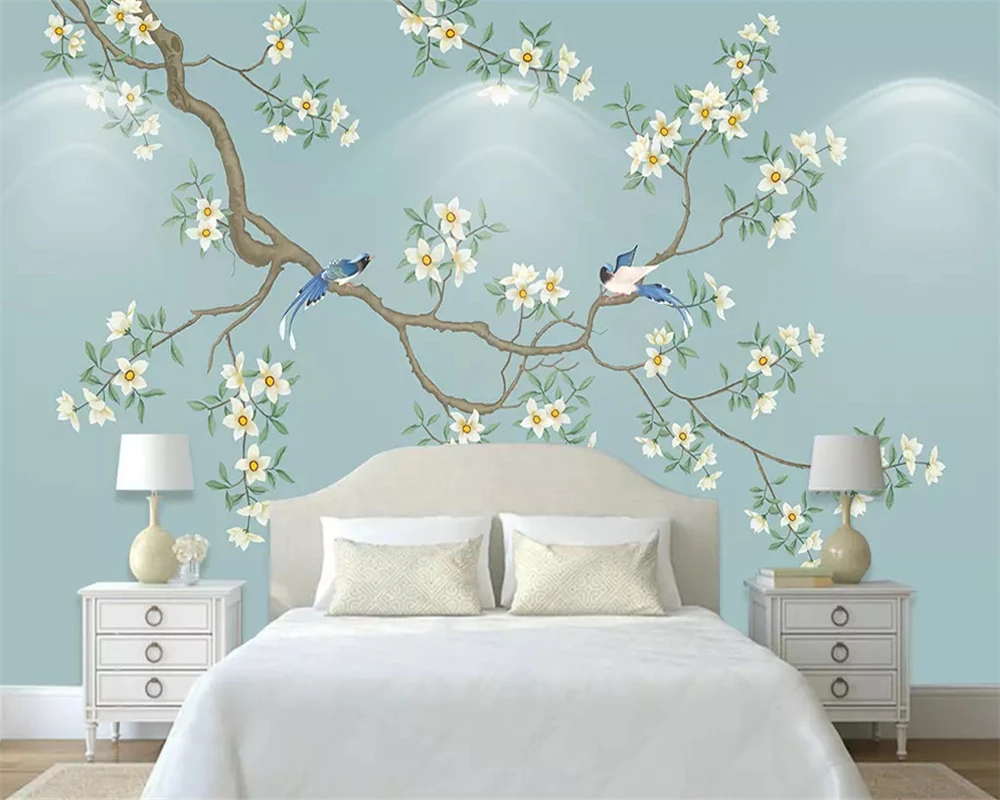 Beibehang papel de parede Customized 2019 экологически чистые простые маленькие свежие обои behang |