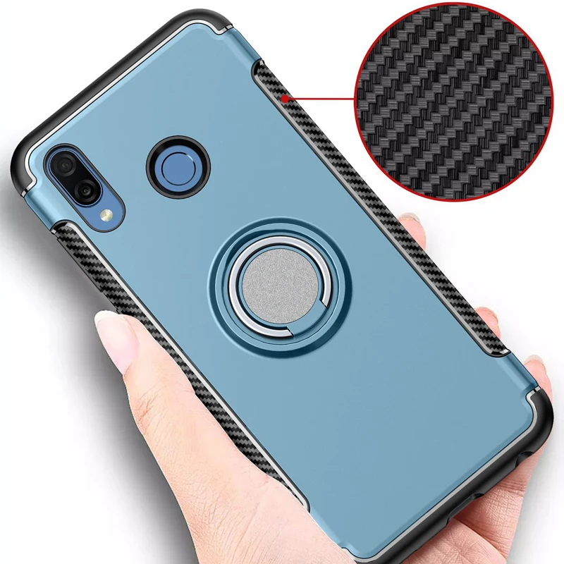 Note 10 чехол для huawei защитный полное защитное кольцо магнитный держатель