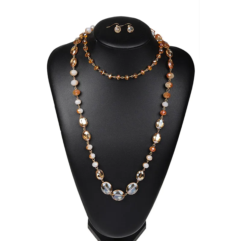 Лето Новое Прибытие Бисера Украшения Комплект Ювелирных Изделий Свадебные