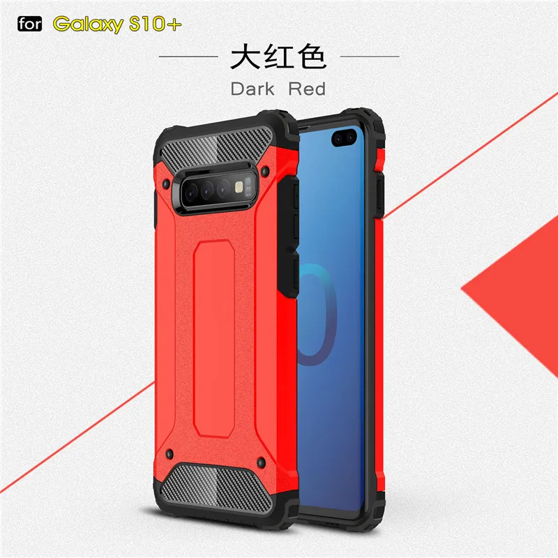 Для Samsung Galaxy S10 Plus чехол силиконовый бампер противоударный для телефона S10/S10e/S10 Funda