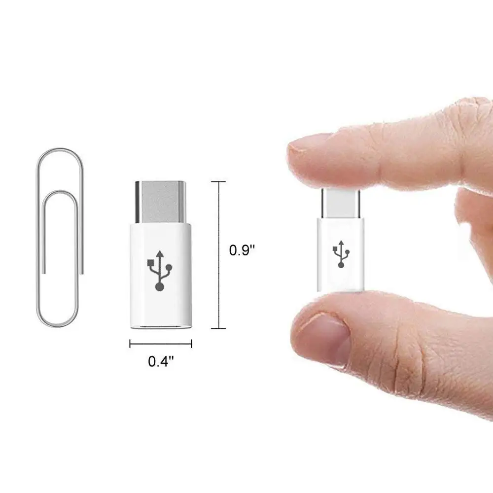 Адаптер Micro USB 3 шт. в Type c для Xiaomi Redmi Note 9 Samsung Huawei P20 Lite Honor10 Mate 20 Pro адаптер OTG