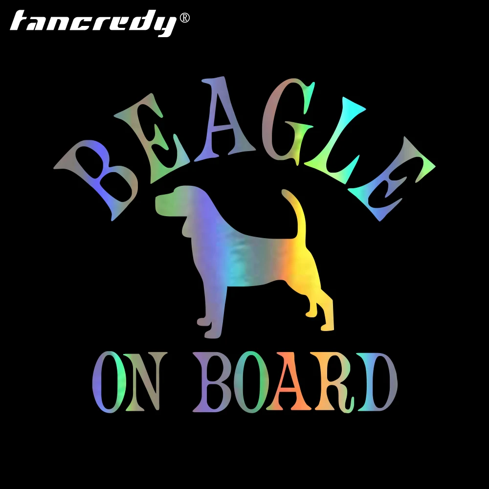 Tangredy Beagle на доске автомобильные наклейки и бампер для автомобиля Стайлинг