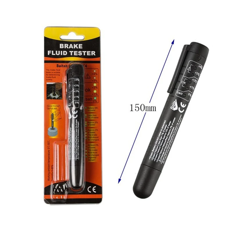Автомобильный тестер тормозной жидкости диагностический инструмент для