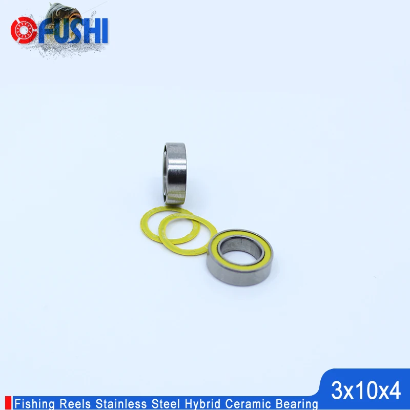 Подшипник S623 2OS 3x10x4 мм CB ABEC7 гибридный керамический подшипник из нержавеющей