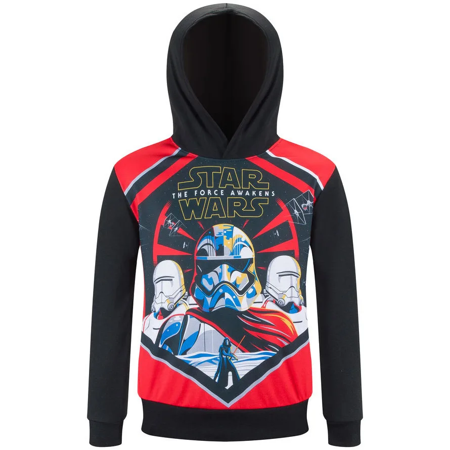 Одежда для мальчиков Супермен футболка Star Wars с персонажами мультфильмов рисунок