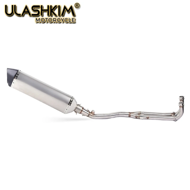 same photo 57 см мотоциклетные Akrapovic выхлопной глушитель полный Системы слипоны для YAMAHA TMAX T-MAX 500 530 TMAX530 TMAX500 2008 - Цвет: same photo