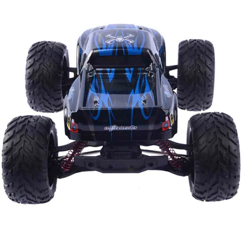 RC автомобиль 1:12 весы грузовика 2,4G 4CH игрушка с 2-колесный электрический управляемый гоночный трагги Bigfoot автомобиль RC модель автомобиля 9115 дропшиппинг