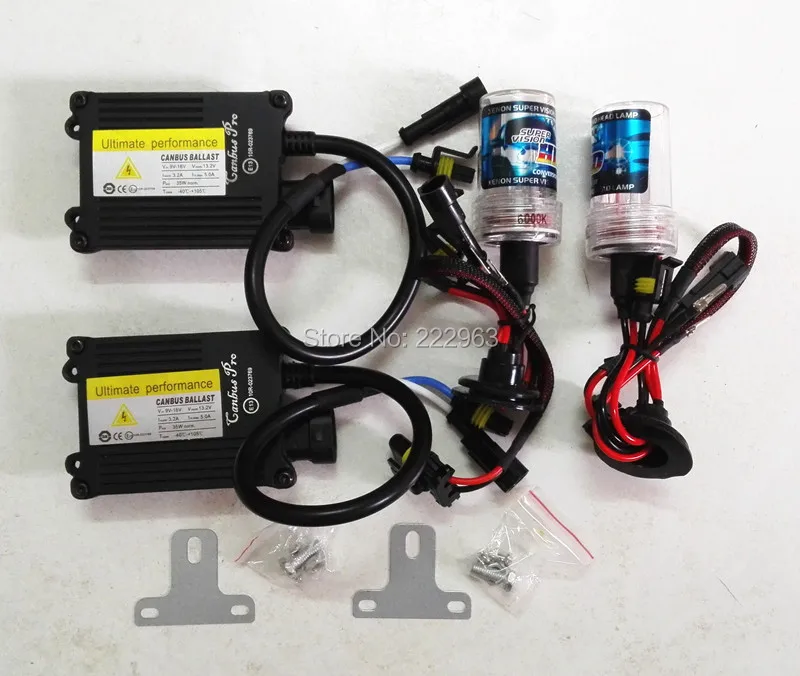 

30sets/Lot 35W CANBUS HID Kit H1 H3 H4 H7 H8 H9 H10 H11 9005 9006 9007 880 4300k 6000k 8000k 10000k