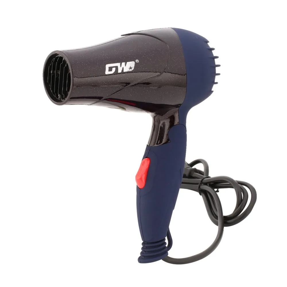 220V 1500W EU Plug Portable Mini Hair Blower Collecting Nozzle  Foldable Traveller Household Electric Hair Dryer Traveling