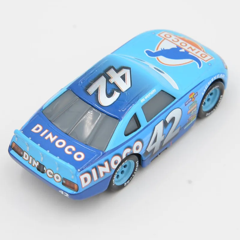 Disney Pixar тачки 3 новейшая роль № 42 Cal подсветка при погоде McQueen 1:55 литые модели