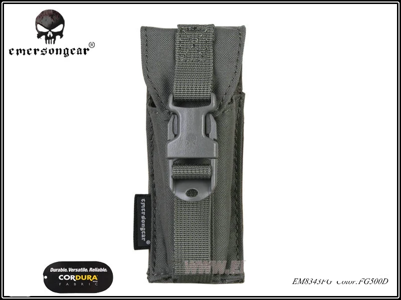 FG EMERSONGEAR боевой светильник многофункциональный инструмент чехол для фонарика пистолет маг мешок Спорт Пейнтбол бой Охота CS шестерни чехол EM8343 - Цвет: FG