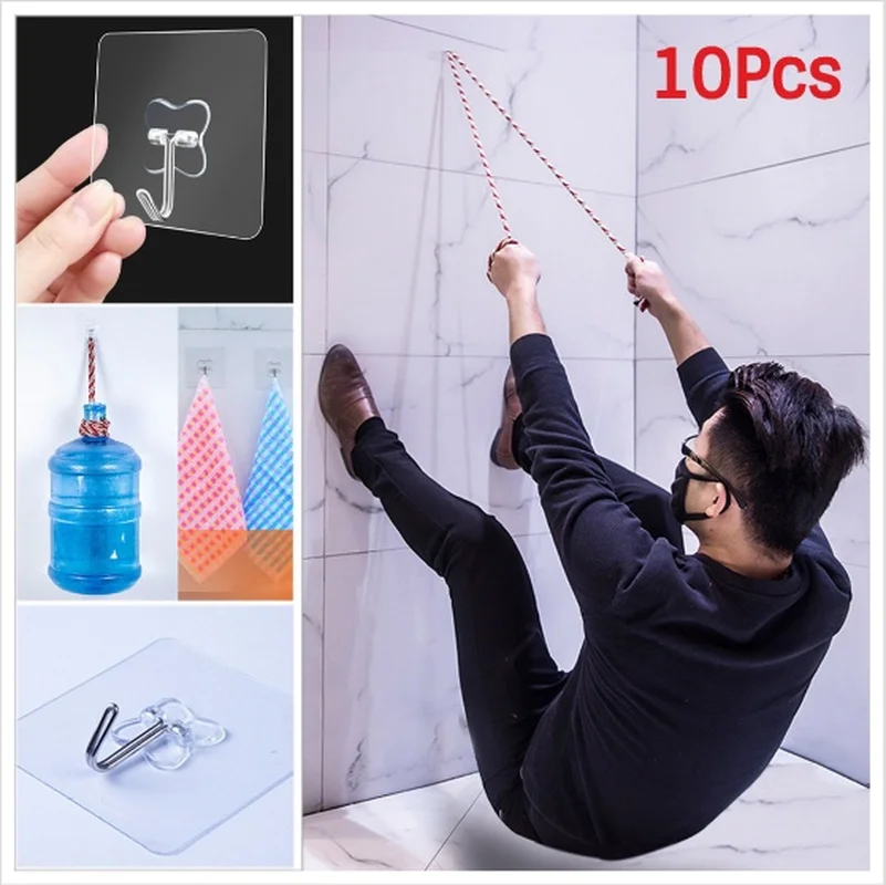 Hoomall Strong Suction Cup Sucker Wall Hooks Hanger For Kitchen Bathroom Accessories Organizer | Дом и сад