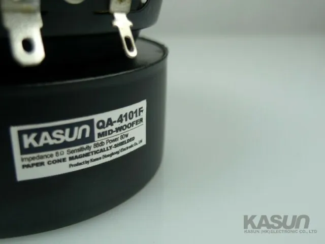 1 шт. Kasun QA 4101F 4 '' Hi Fi сделай сам для дома аудио Среднечастотный динамик драйвер