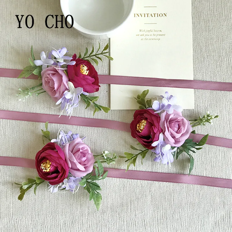 Браслет на запястье для жениха невесты свадьбы|wrist corsage|wrist corsage braceletcorsage bracelet |