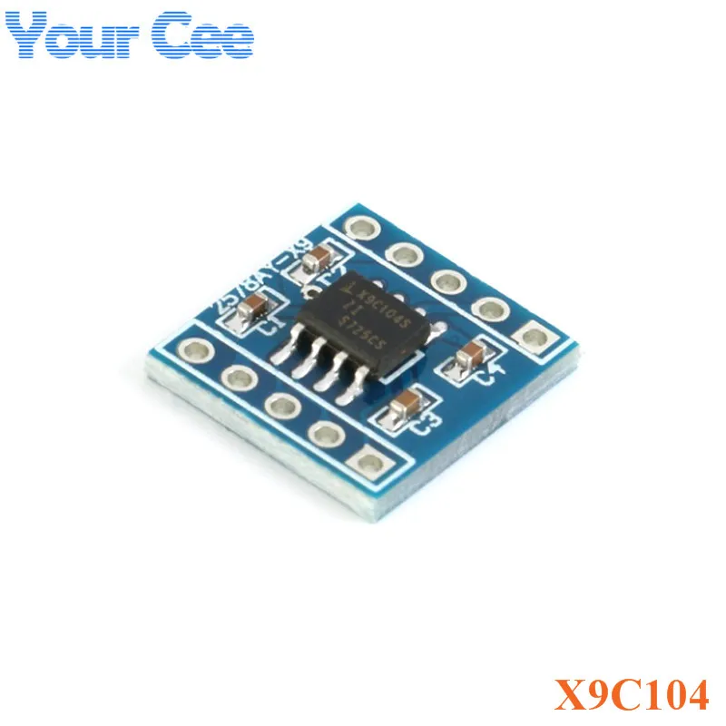 Цифровой потенциометр X9C104 Модуль платы Arduino программируемый резистор для