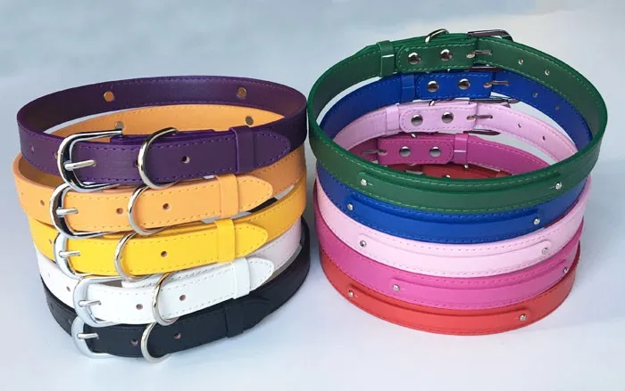 Оптовая цена! 10 шт. кожаные ошейники для собак 8 Х100 мм + 18 х550 мм|letter charms|charms wholesalename