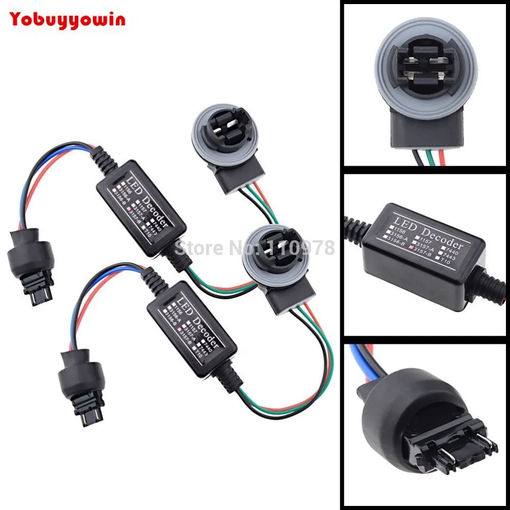 T10 BA9S 1156 BA15S BAU15S 1157 7440 7443 3156 3157 анти супер мигающий предупреждающий подавитель без