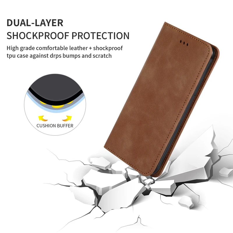 Для samsung S10 S9 S8 плюс Чехол с магнитом из искусственной кожи Откидывающейся Крышкой