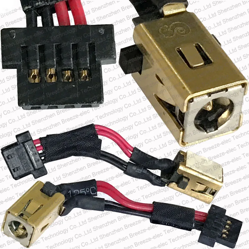 5 шт./лот оригинальный новый разъем питания переменного/постоянного тока для