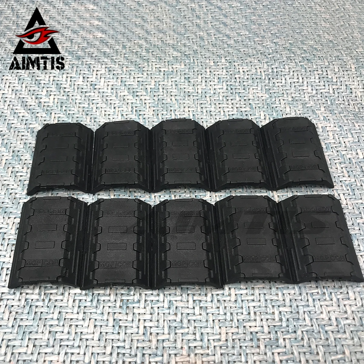 AIMTIS Tactical M-lok Rail Covers panel Mlok слот-система Rail panel 10 комплектов для M-Lok system Mount