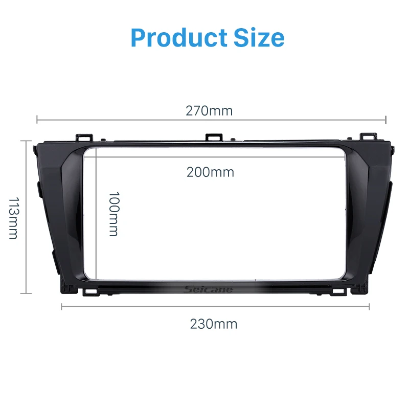Автомобильный радиоприемник Seicane OEM 2 Din для 2013 2014 Toyota Corolla Altis Levin LHD проигрыватель