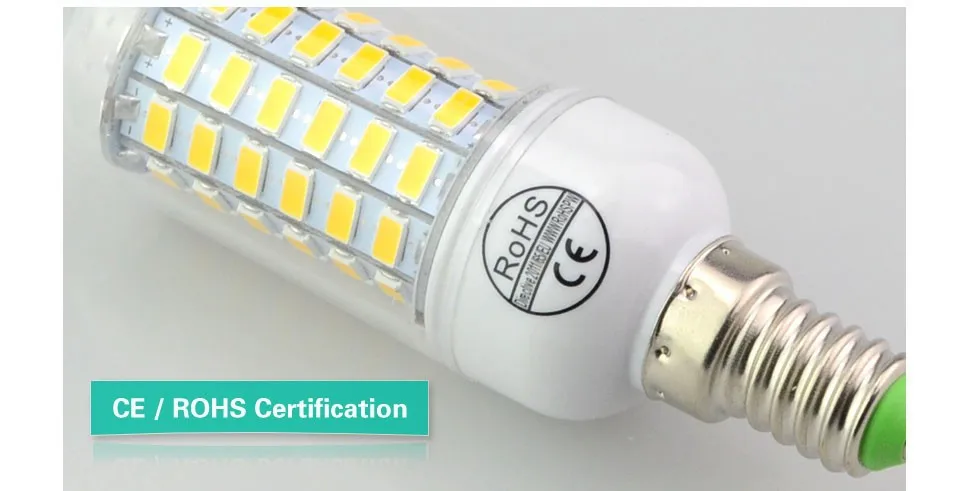 E14 5730SMD 81LED Smart Bulbs Power AC220V LED Corn lamp refletor Chandelier Candle Spotlights Bulbs&amptubes Lighting10pcs | Лампы и