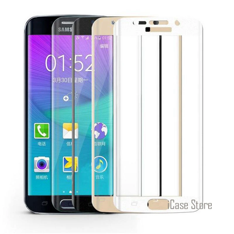 3D изогнутая Защитная пленка для экрана samsung Galaxy S7 края крышки взрывобезопасная из