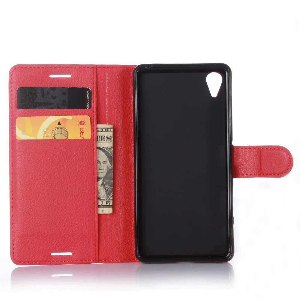Чехол бумажник из искусственной кожи для Sony Xperia X Performance F8131 5 0 дюйма|leather case|hot