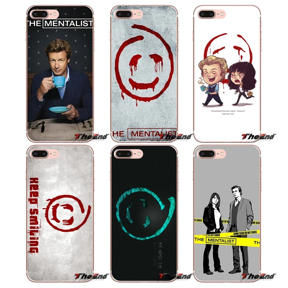 Для Samsung Galaxy S2 S3 S4 S5 MINI S6 S7 edge S8 S9 Plus Note 2 3 4 5 8 Coque Fundas Mentalist Red John Simon Baker Custom Case |