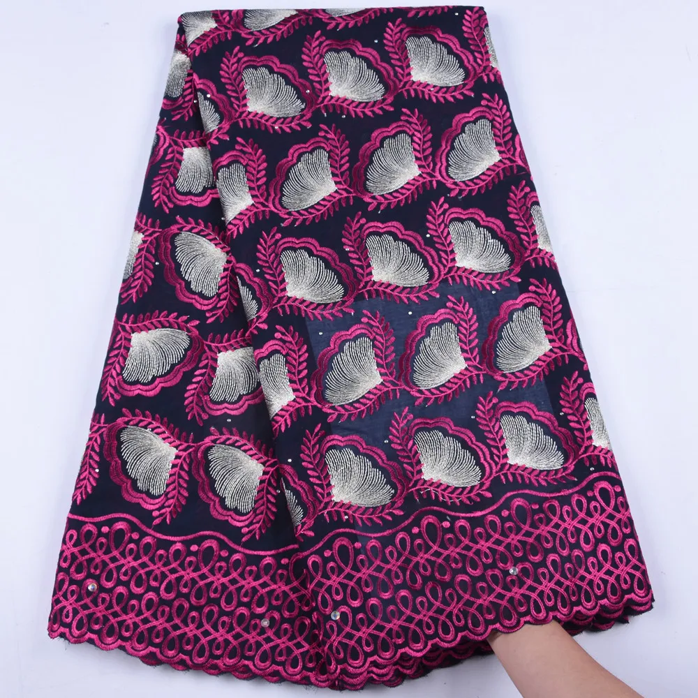Последний Африканский стиль кружева 2019 Швейцарский хлопок сухое кружево