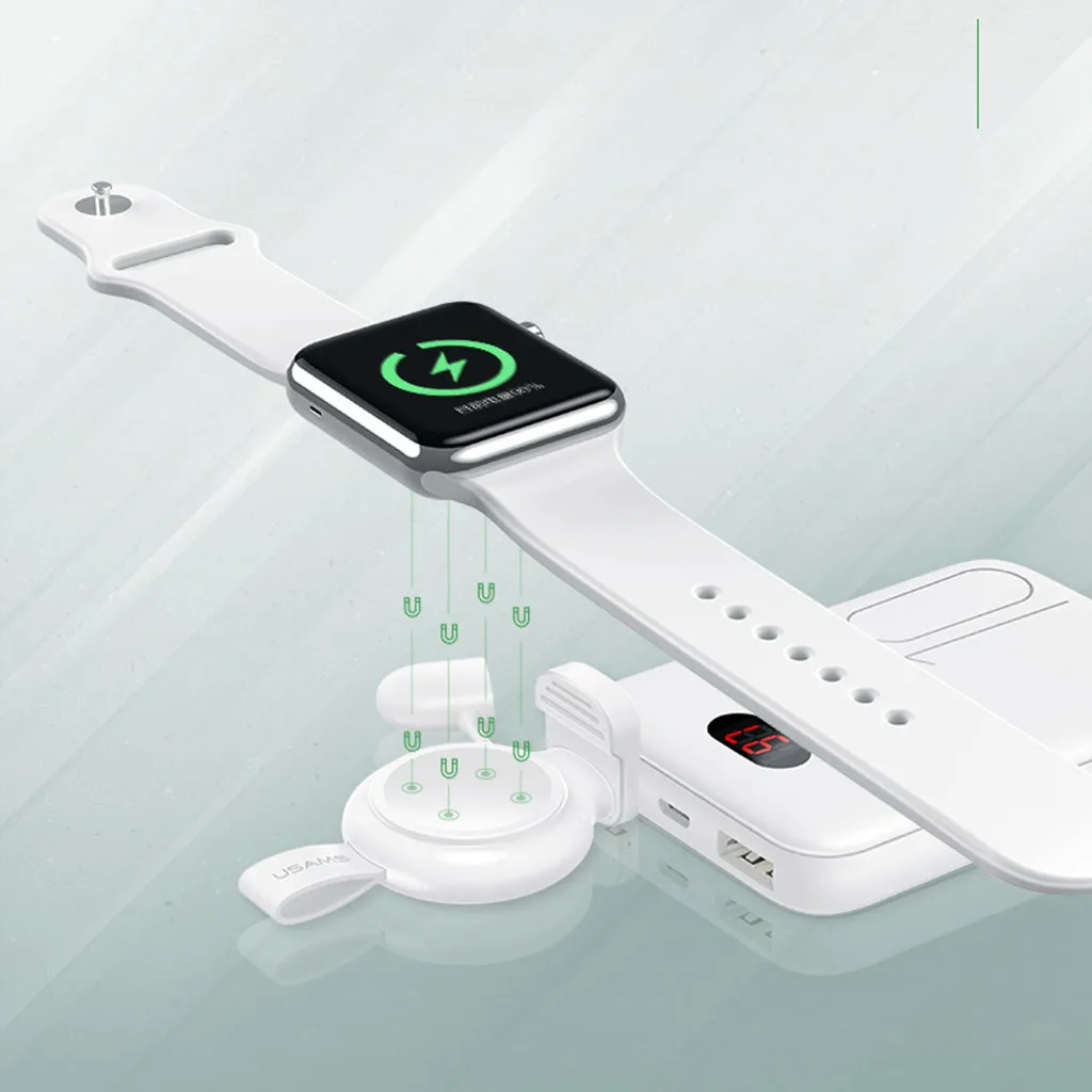 EPULA Новый портативный магнитный дизайн USB беспроводное зарядное устройство для
