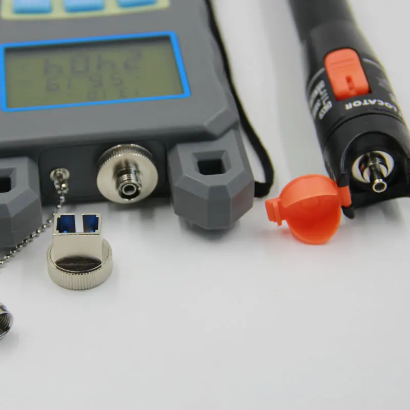 Набор для оптоволокна измеритель оптической мощности с разъемом SC FC ST + VFL красный