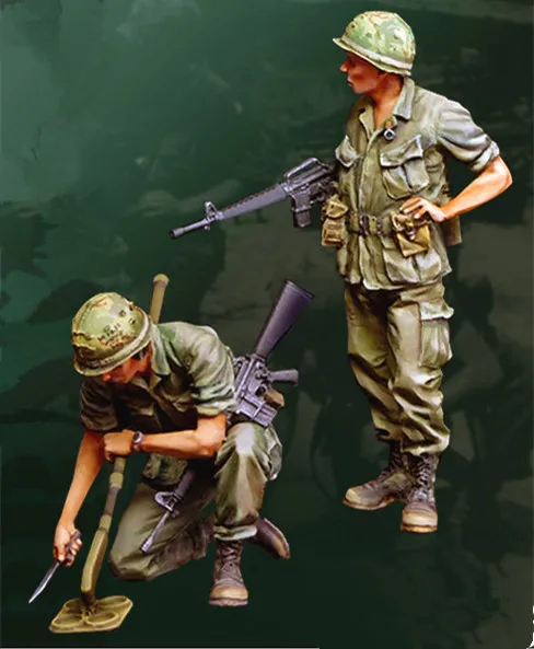 1/35 модельная фигурка из смолы разобранный Неокрашенный набор // X303|Наборы для