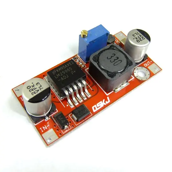Модуль питания DC 4 5 ~ 35V до 1 25 30V 3A понижающий преобразователь 12V 24V Регулируемый
