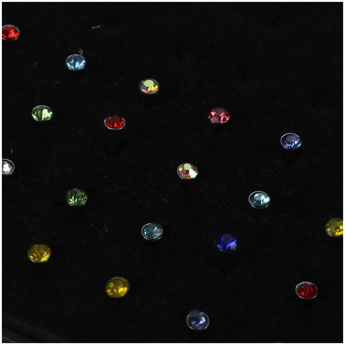 24 шт 8 мм кристалл шпилька для носа|crystal nose stud|nose studstud |