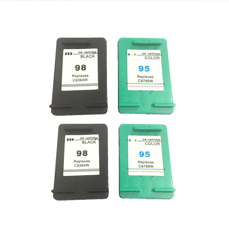 Einkshop 98 95 заправленный картридж для принтера hp Photosmart C4100 C4110 C4140 C4183 Officejet 6300 6313 |