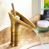 bathroom faucet antique brass single handles bathroom basin faucets deck mount bathbasin vanity mixer taps znf090