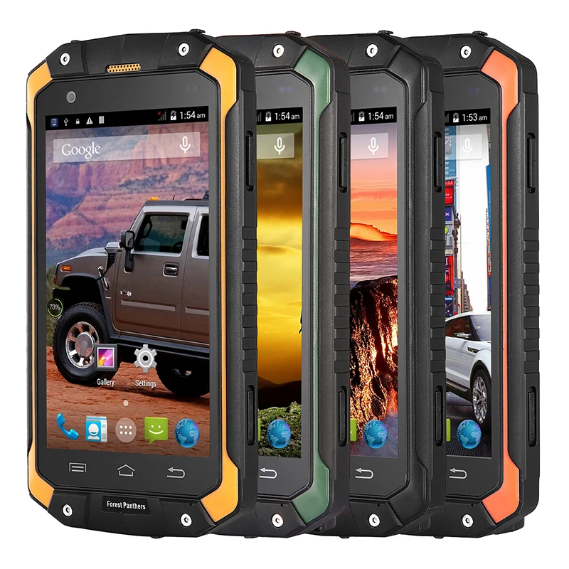 Водонепроницаемый Forest Пантеры NO1 прочный смартфон 4.5 &quotIPS Android 4.4 MT6572 Dual Core 512 МБ + 4