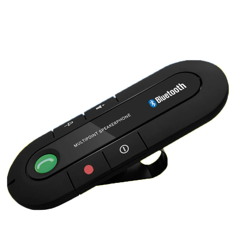 PARASOLAHandsfree, громкая связь, долгий режим ожидания, 24 часа, автомобильные аксессуары, автомобильный Bluetooth, беспроводной трансмисор, FM, Bluetooth, автомобильный комплект - Название цвета: BLACK