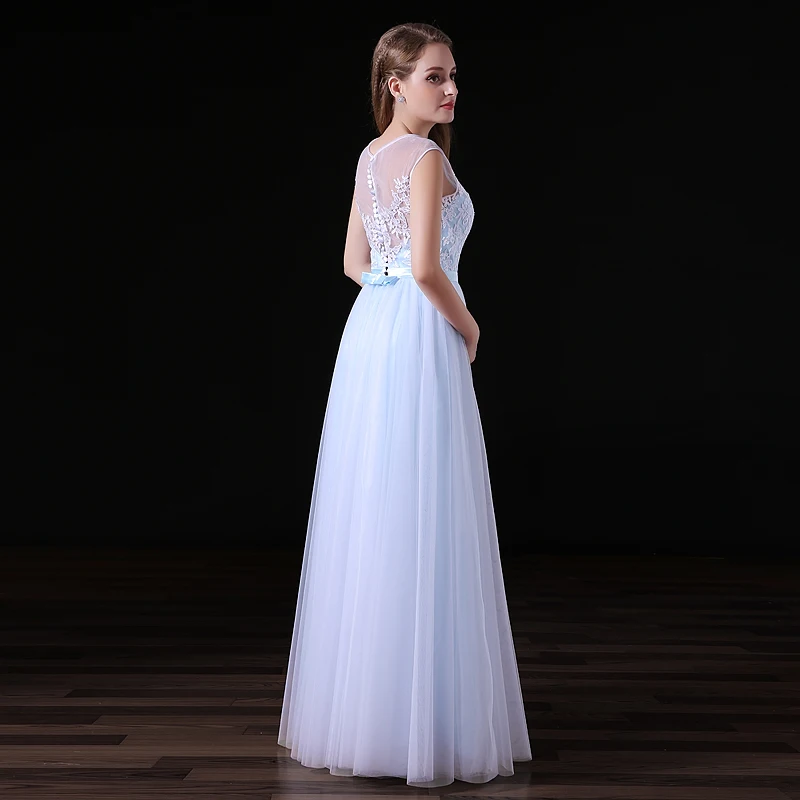 Forevergracedress дешевые Иллюзия шеи платье подружки невесты Новое поступление Кружева