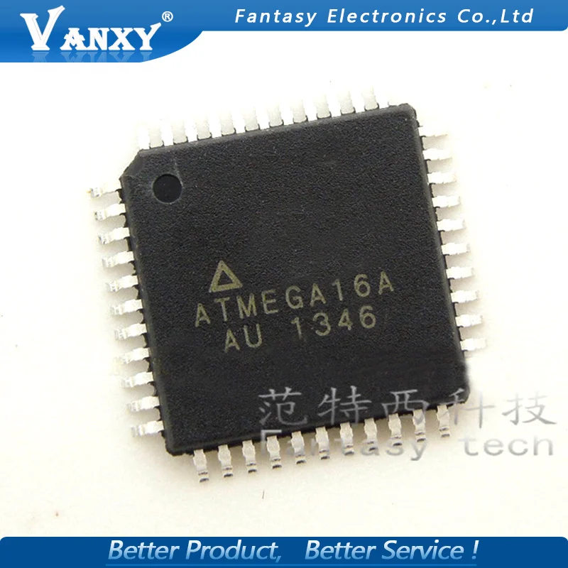 2 шт. ATMEGA16A AU QFP ATMEL TQFP44 16A MEGA16A программируемый флэш памяти|flash programmer|atmel programmerflash flash |