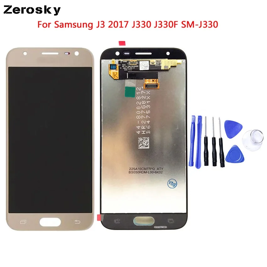 Высококачественный ЖК-дисплей для Samsung Galaxy J3 2017 сенсорный дигитайзер экран